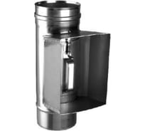 Ревизия с прямоугольным лючком и патрубком под обмуровку (180 мм; 0.6 мм) Jeremias EW-FU-08K