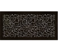 Экран для радиатора Стильный Дом Цветы 120x60 см, венге v547152 20655490