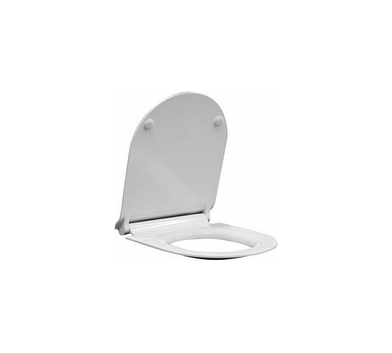 Сиденье для унитаза GSI NORM/PURA/KUBE с плавным опусканием MS86CSN11 1