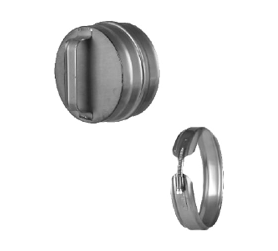 Заглушка (130 мм; 0.6 мм) с хомутом Jeremias FU 44 1