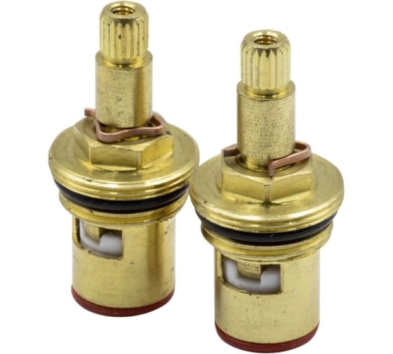 Кран-букса MIXLINE 1/2, керамика, 8x15 ML08 пара (блистер) 554396