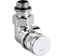 Вентиль на подачу вертикальный SR Rubinetterie Tondera 1/2, ручной регулировки, левый, хром 0617-1500C000