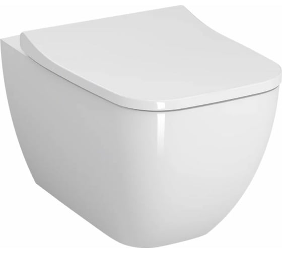 Тонкое сиденье Vitra Integra Square с микролифтом 191-003-009
