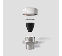 Сальник для ввода кабеля в трубу 1/2 Miro конусный 2523