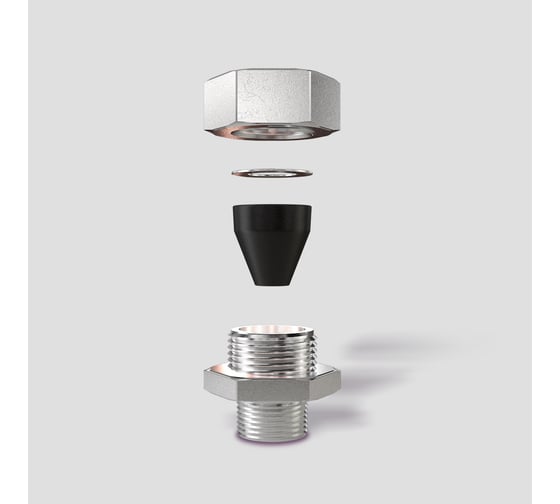 Сальник для ввода кабеля в трубу 1/2 Miro конусный 2523