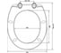 Сиденье для унитаза Standart Plus AV Engineering AVE129617 ЦЗ-0208750080 8