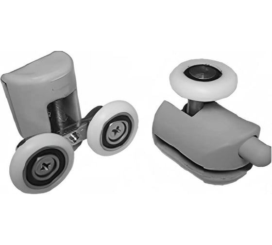 Ролик дверной ООО ПКФ Сварком комплект 23 мм 5 серия (2 верхних и 2 нижних) (уп/1шт) СанТех s035704 1