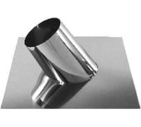 Проход через кровлю с уклоном 5 - 15° (80 мм; 0.6 мм) с нержавеющим фартуком Jeremias DW 81