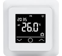 Терморегулятор цифровой REXANT ClimaHome W сенсорный программируемый с Wi-Fi белый 51-0572