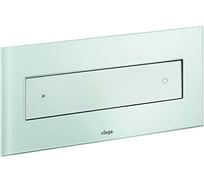 Инсталляционная кнопка Viega мод.Visign for Style12 стекло прозрачная зеленая мята (возм.устан.заподлицо плитки) 645175