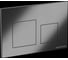 Кнопка смыва Ceramicanova Balance, клавиши Square, цвет вороненая сталь CN12-002GG 2