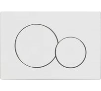 Кнопка смыва для инсталляции механическая Wonzon Woghand белый матовый WW-IB232-MW