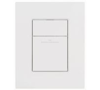 Кнопка смыва для инсталляции пневматическая Wonzon Woghand, белый матовый WW-IB256-MW