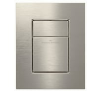 Кнопка смыва для инсталляции пневматическая Wonzon Woghand, брашированный никель WW-IB256-BN