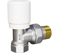 Клапан радиаторный регулировочный угловой LD Pride 59.20.В-ГШ.Р.У Ду20 Ру10 в упаковке LD 59.241.4.20