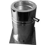 Патрубок-телескоп опорный (60 - 520 мм; 130 мм; 0.5 мм) с элементом dw 06 Jeremias EDW 03