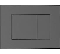 Клавиша смыва IBERICA BLANCA ESTI-S, 246×165 мм, серый матовый, ABS пластик IB.B085.008.000