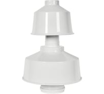 Оголовок с ветрозащитой конденсационный коаксиальный ROMMER RCA-8610-000001 PEE9H4AH8PG3SF