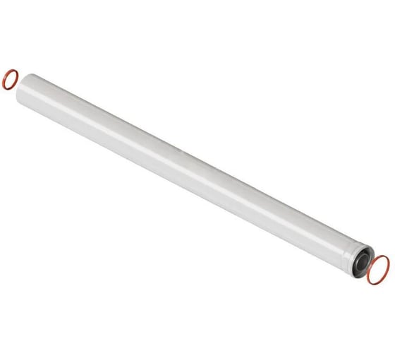 Удлинитель дымохода конденсационный коаксиальный ROMMER D60 RCA-8610-002000 PEE9H4AH8PG84G 1