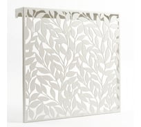 Экран для биметаллического радиатора ООО СКП 625х105х600, Лианы, сталь 1 мм, молочный ЭРБ-004М