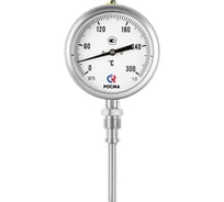 Термометр радиальный Росма БТ-52.220, 0-120°C, класс 1.5, L=150 мм, коррозионностойкий, биметаллический, СН D070-03033
