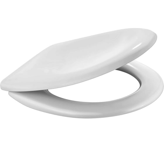 Сиденье для унитаза WAVE W-SJC-4d дюропласт белый глянец Сенатор, Цезарь, Прима, Baltic 14 557377 1