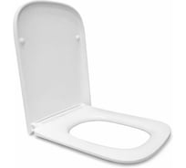 Сиденье для унитаза WAVE CONTOUR дюропласт, микролифт, белый глянец 557910