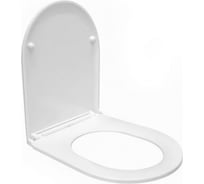 Сиденье для унитаза WAVE PERSONA дюропласт, микролифт белый глянец 557875