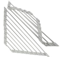 Ролл-мат угловой UKINOX, 430×250×250 мм, серый LA1002 GR