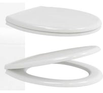 Сиденье для унитаза универсальное Teymi Lori Cezar, дюропласт S49906 ЦБ-00302463