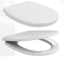 Сиденье для унитаза с микролифтом быстросъемное универсальное Solli Hit дюропласт Teymi S49901 ЦБ-00302458
