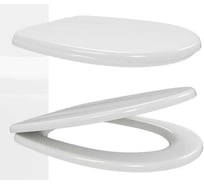Сиденье для унитаза универсальное Demi Real PP полипропилен Teymi S49910 ЦБ-00302459