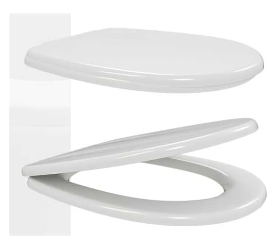 Сиденье для унитаза универсальное Teymi Demi Real, PP полипропилен S49910 ЦБ-00302459 1