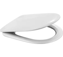 Сиденье для унитаза WAVE W-CK-3d дюропласт БЕЛЫЙ глянец Хит, Идеал, Атлантик 03 557375