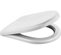 Сиденье для унитаза WAVE W-JCR-5d дюропласт БЕЛЫЙ глянец Бореаль, Алькор, Хит, Мерида, Eco 20 557383