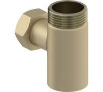 Уголок со спускным клапаном Сунержа н/ж G 1 нар.р/G 3/4 н. г. Матовое золото 032-1511-0134