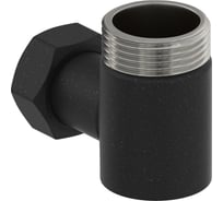 Уголок переходной Сунержа н/ж G 1 нар.р/G 3/4 н. г. Матовый чёрный 31-1505-0134