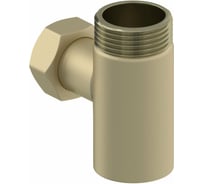 Уголок со спускным клапаном Сунержа н/ж G 1 нар.р/G 3/4 н. г. Матовая шампань 022-1511-0134