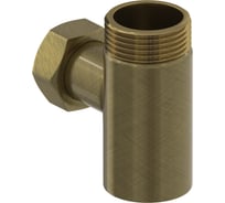Уголок со спускным клапаном Сунержа н/ж G 1 нар.р/G 3/4 н. г. Состаренная бронза 05-1511-0134