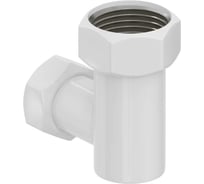 Уголок переходной Сунержа G 1 НГ х G 3/4 НГ Белый 122001-1034