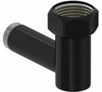 Уголок переходной Сунержа G 1 НГхG 3/4 НР Чёрный 172000-1034