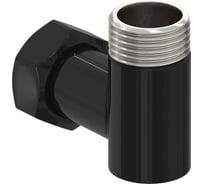 Уголок переходной Сунержа G 3/4 НРхG 3/4 НГ Чёрный 172002-3434