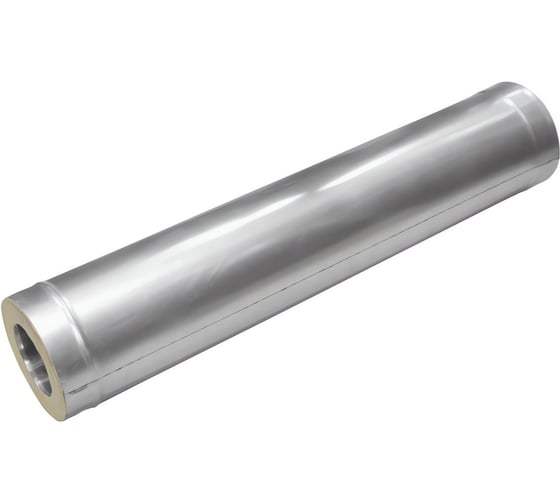 Сэндвич-труба для дымохода ООО Вентмаркет D110/190 0.625 м, оцинкованная сталь 0.5 мм sandw625D110/190 1