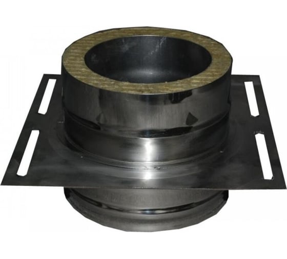 Монтажная площадка для дымохода ООО Вентмаркет D90/170 оцинкованная сталь 0,5 мм MP90/170 1