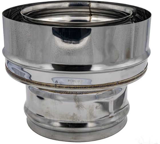 Адаптер котла ООО Вентмаркет D115(+)/120(-) оцинкованная сталь 0,5 мм ad115x120