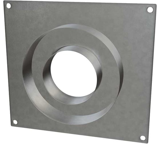 Монтажная площадка для дымохода ООО Вентмаркет D150/230 оцинкованная сталь 0,5 мм MP150/230