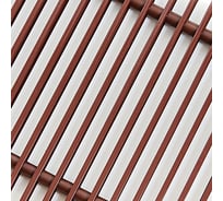 Рулонная алюминиевая решетка TECHNO крашеная коричневая RAL 8017 PPA 350-1600 RH04005080