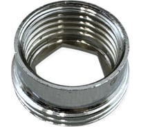 Фитинг-переходник с внутренним шестигранником из никелированной латуни GRIALE наружная резьба G3/4 - внутренняя резьба G1/2 DK428