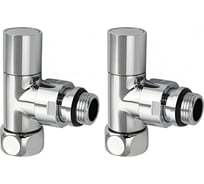 Вентиль запорный угловой для полотенцесушителя ООО ПКФ Сварком 3/4х 1/2 г/ш круглый (уп/1шт) СанТех s050788