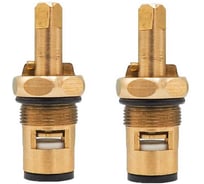 Кран-букса ARCO DA VELLA под КВАДРАТ, керамика под крест, 180 град, ОТЕЧ. смеситель М18 (НАБОР 2шт) 19456